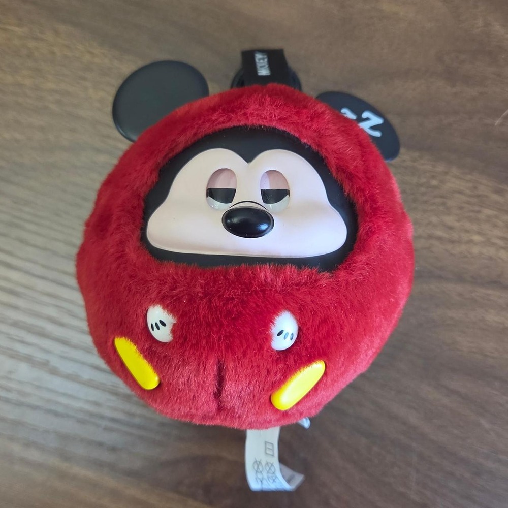 Miniso Disney Fun Crash Mickey Mouse Plush bag Clip